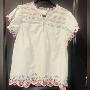 EUC Starling Reine by City Chic cute cotton blouse